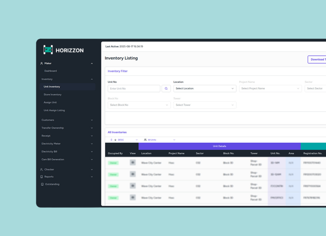 Dashboard Mockup